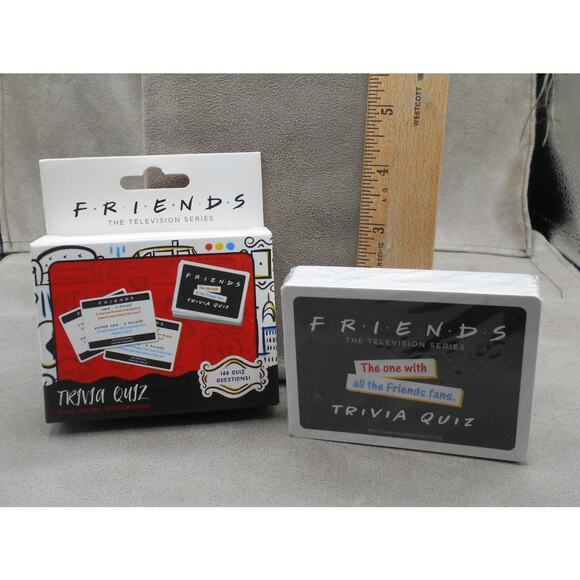 FRIENDS Television Series Trivia Quiz by Paladone 100 Quiz Questions Sealed Deck - Picture 4 of 5
